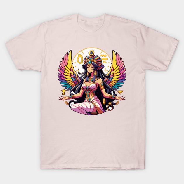 Goddess Isis Anime T-Shirt by VuriousArtworks